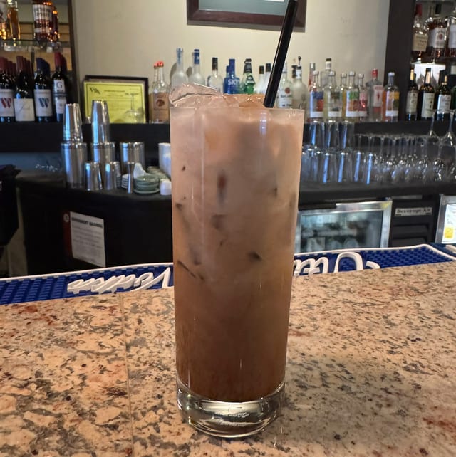 Thai Iced Coffee.